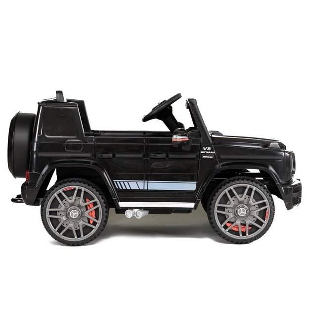 Elektromobilis vaikams Mercedes Benz G63 AMG, juodas