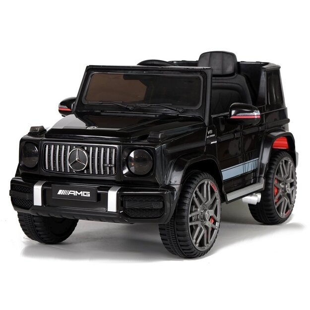 Elektromobilis vaikams Mercedes Benz G63 AMG, juodas