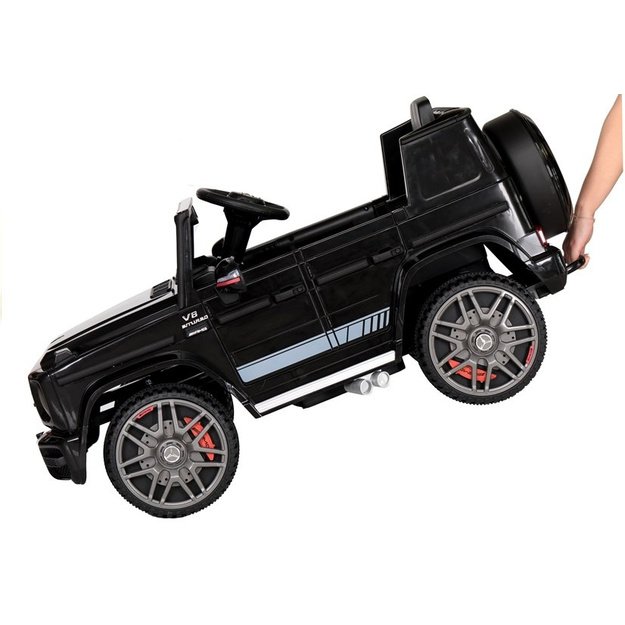 Elektromobilis vaikams Mercedes Benz G63 AMG, juodas