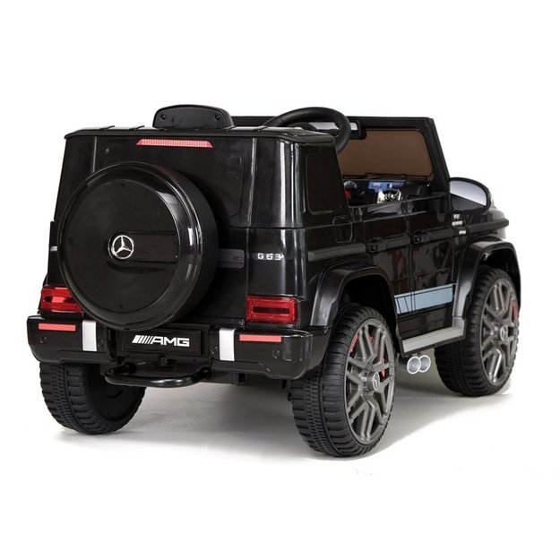 Elektromobilis vaikams Mercedes Benz G63 AMG, juodas