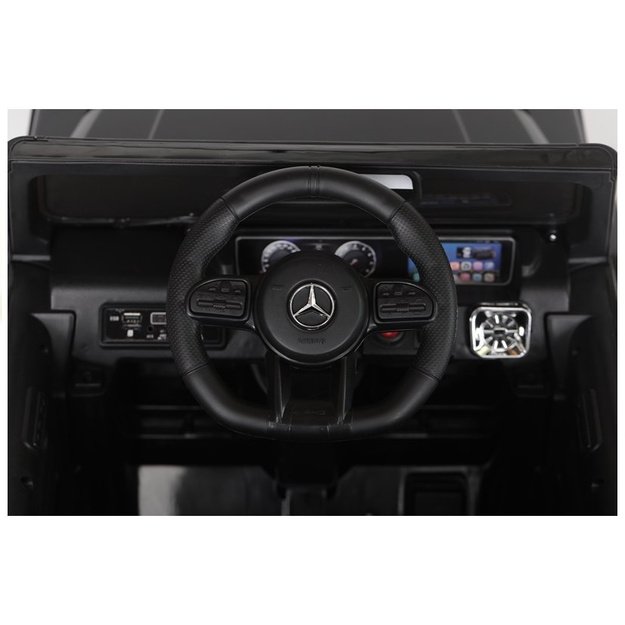 Elektromobilis vaikams Mercedes Benz G63 AMG, juodas