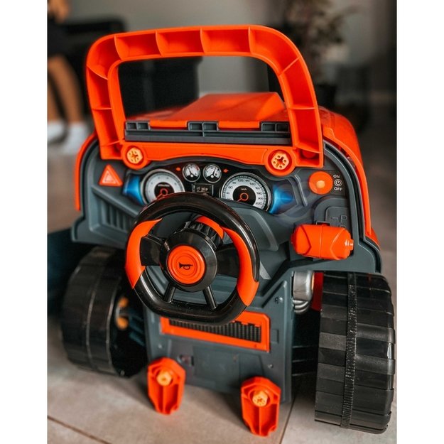 Jaunojo mechaniko sunkvežimio taisymo komplektas ir priedai 61 vnt. Woopie 32