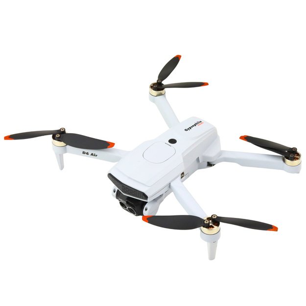 Nuotoliniu būdu valdomas D6 PRO dronas su kamera, pilkas 1