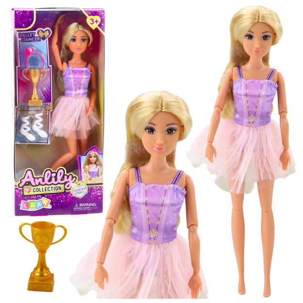 Lėlė Anlily balerina su aksesuarais