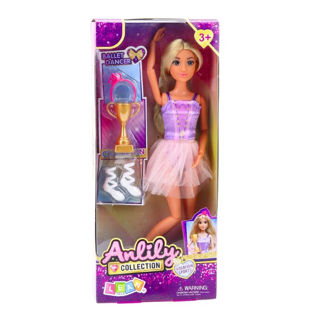 Lėlė Anlily balerina su aksesuarais 2
