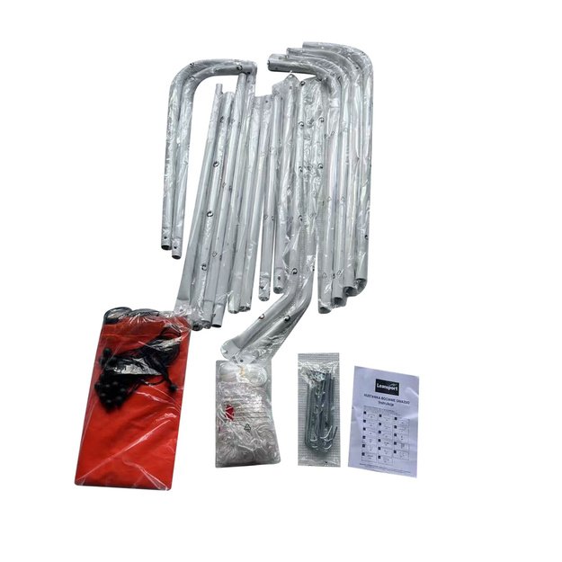 Futbolo treniruočių vartai su taikiniu 213x152x75cm 3