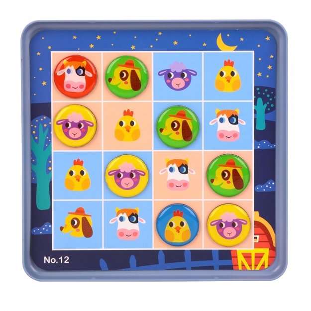 Vaikiškas žaidimas Sudoku  „Ferma“, Tooky Toy