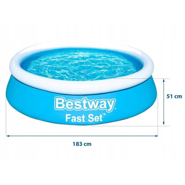 Baseinas 183x51 cm Bestway