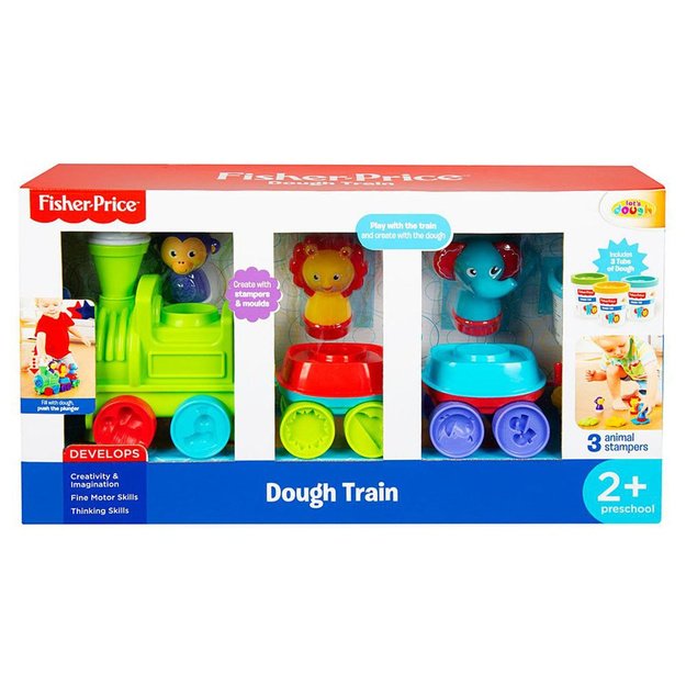 Kūrybinis rinkinys traukinys su plastilinu, Fisher Price