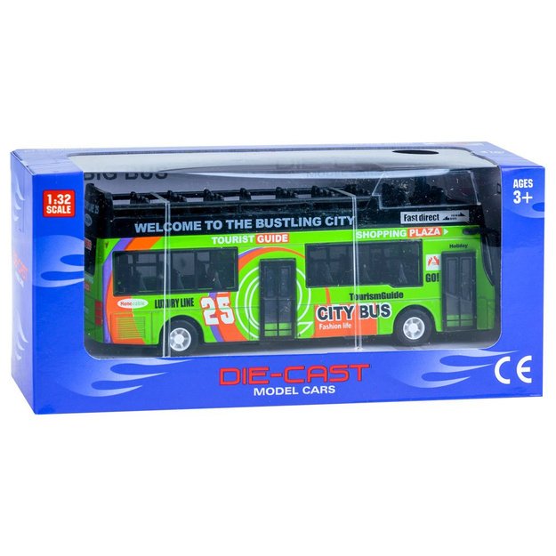 Turistinis autobusas, žalias