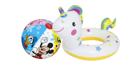 Pripučiamos plaukimo priemonės ir žaislai