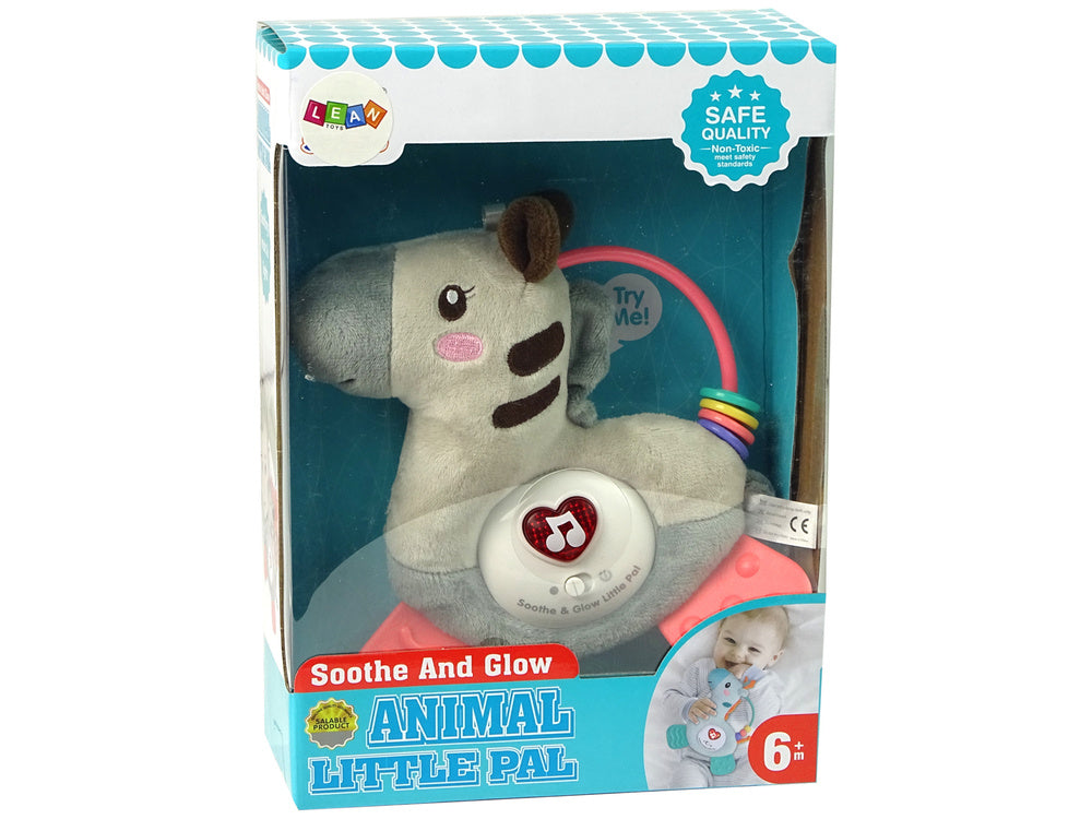 Interaktyvus lavinantis žaislas zebras