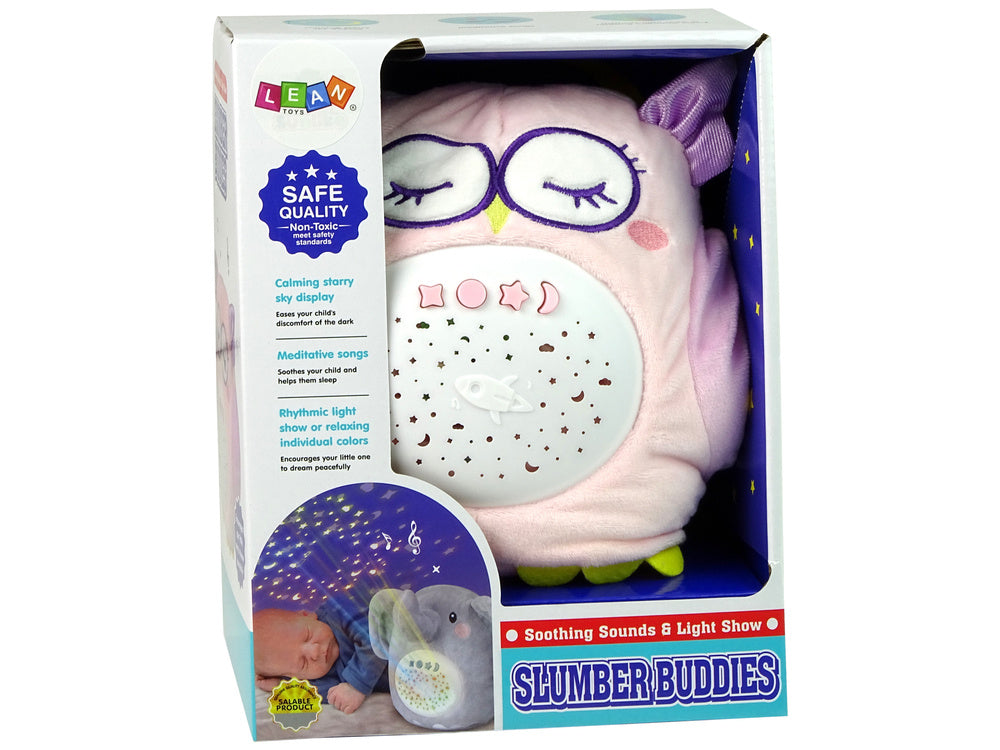 Interaktyvi pliušinė pelėda - projektorius