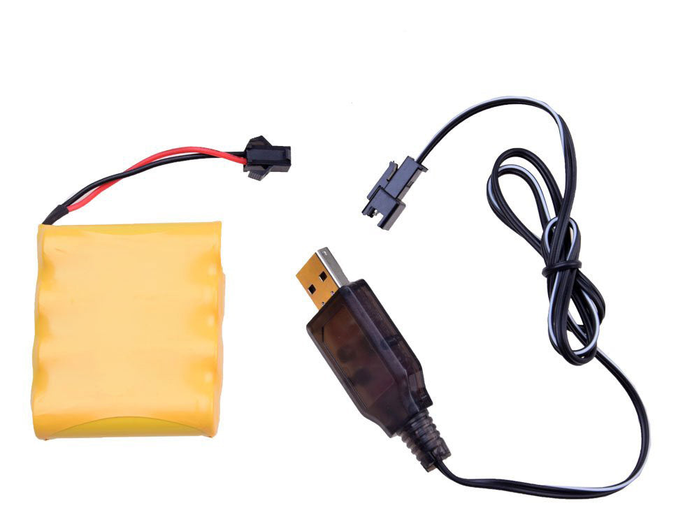 Nuotoliniu būdu valdomas autobusas, raudonas