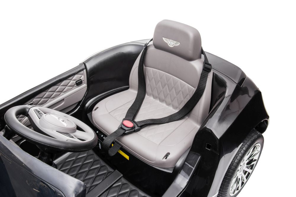 Vienvietis elektromobilis vaikams Bentley Mulsanne, juodas