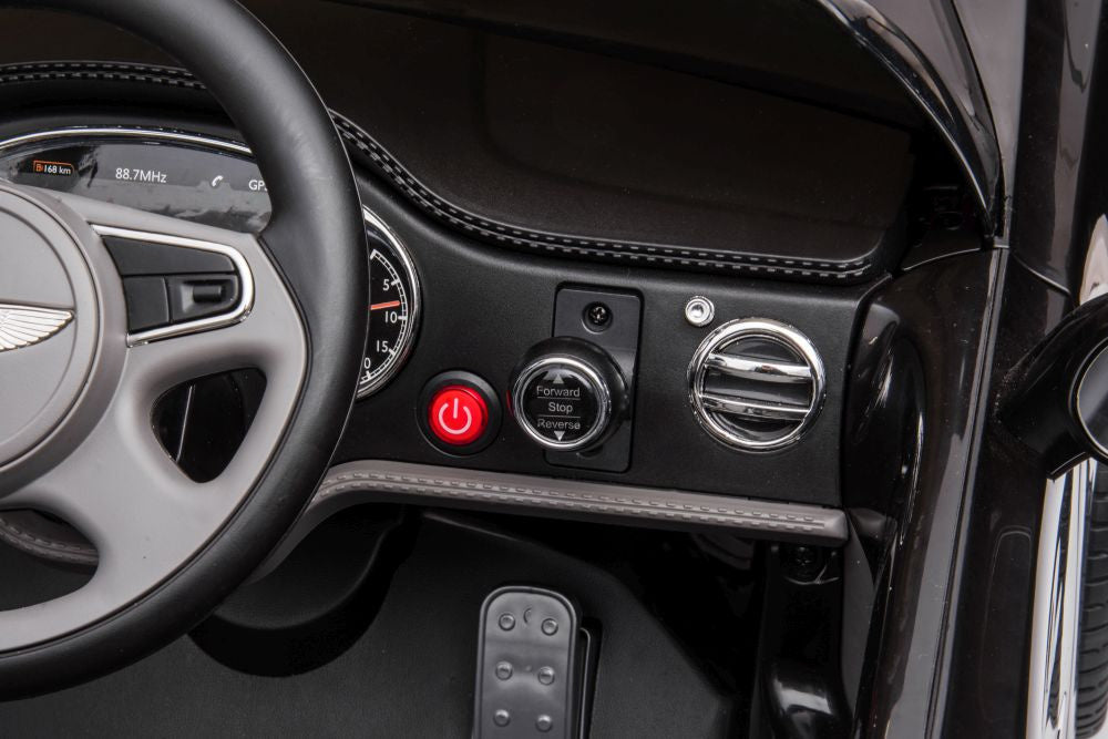 Vienvietis elektromobilis vaikams Bentley Mulsanne, juodas