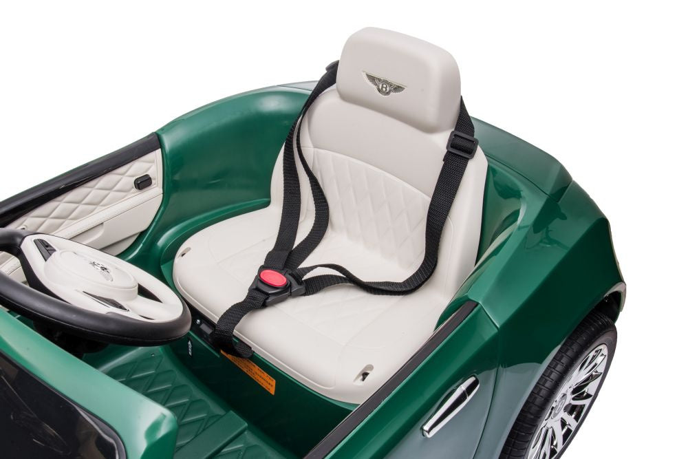 Vienvietis elektromobilis vaikams Bentley Mulsanne, žalias lakuotas
