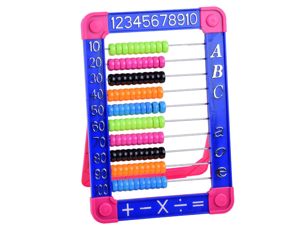 Spalvingas abakas skaitliukas