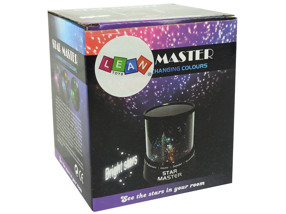 Projektorius – naktinis šviestuvas „Star Planet“