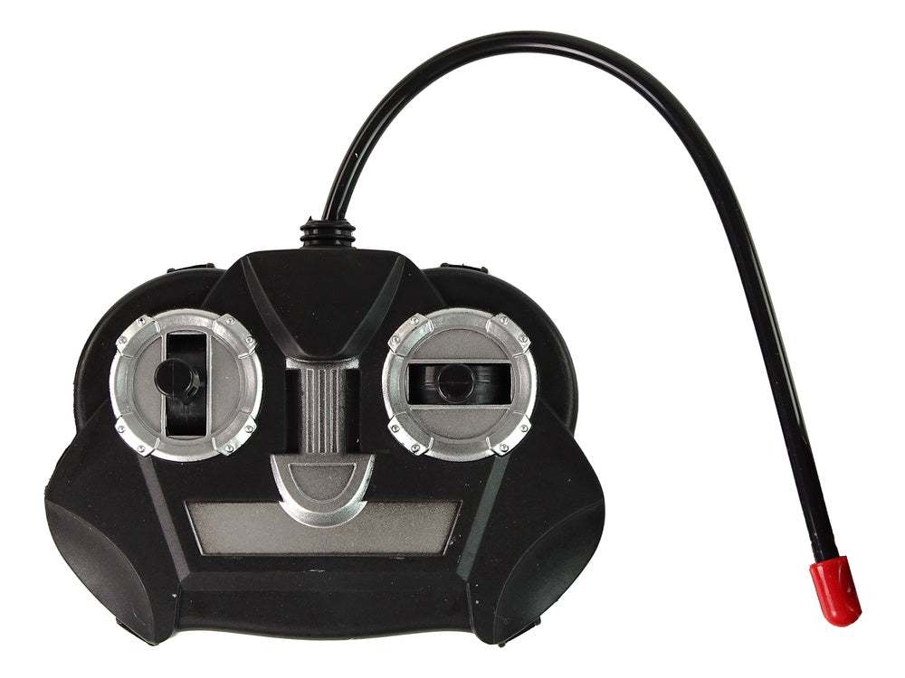 Nuotoliniu būdu valdomas keturratis, juodas