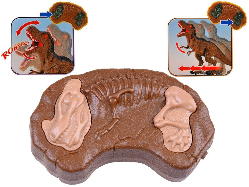 Nuotoliniu būdu valdomas interaktyvus dinozauras T-Rex