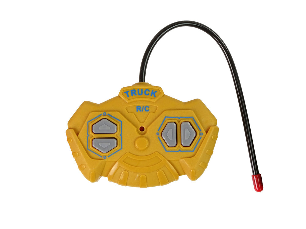 Nuotoliniu būdu valdomas statybinis sunkvežimis