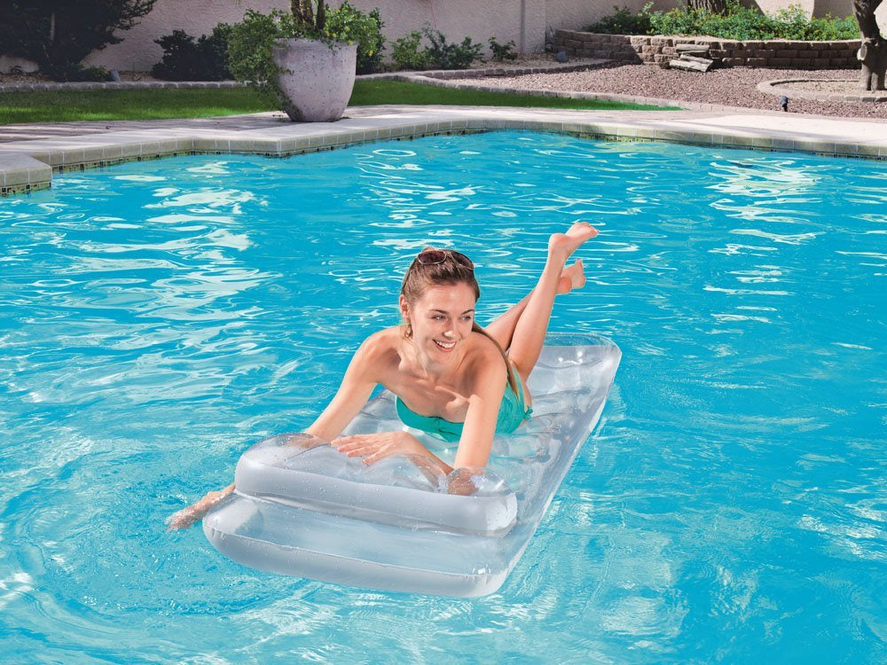 Pripučiamas paplūdimio čiužinys 188 cm x 71 cm Bestway Metal Tech Lounge