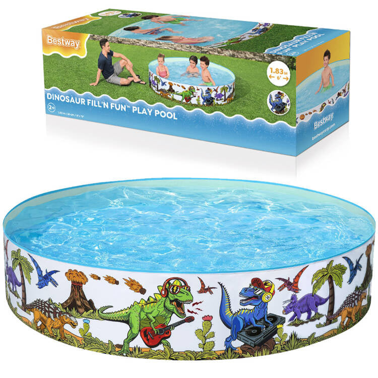 Baseinas Bestway Dinosaur Fill N Fun Pool