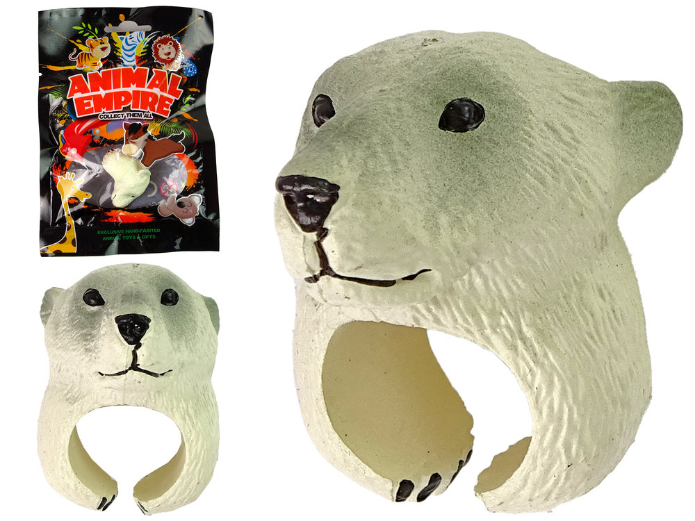 Žaislinis žiedas, baltoji meška