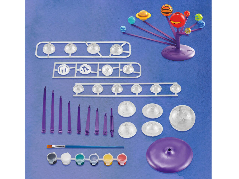 Saulės sistemos mokomasis STEM rinkinys, susikurk pats