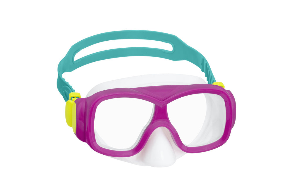 Nardymo rinkinys „Kaukė, plaukmenys, vamzdelis“, rožinis