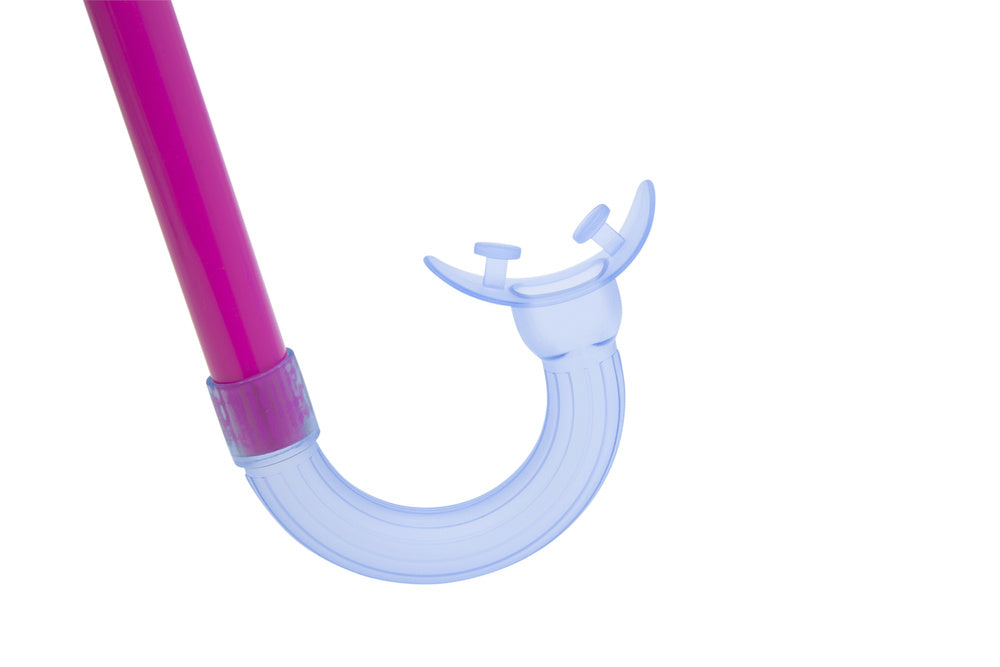 Nardymo rinkinys „Kaukė, plaukmenys, vamzdelis“, rožinis