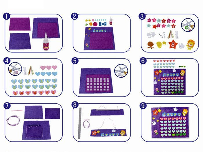 Kūrybinis rinkinys kalendoriui kurti