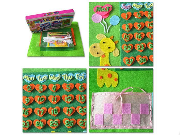 Kūrybinis rinkinys kalendoriui kurti