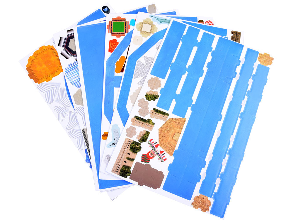 3D dėlionė, Pasaulio žemėlapis