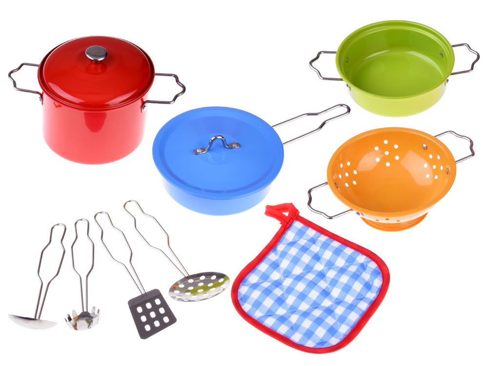 Mažojo virėjo puodų ir keptuvių rinkinys