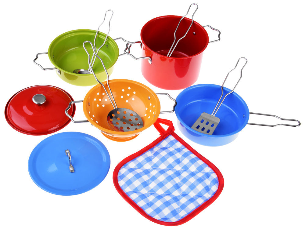 Mažojo virėjo puodų ir keptuvių rinkinys