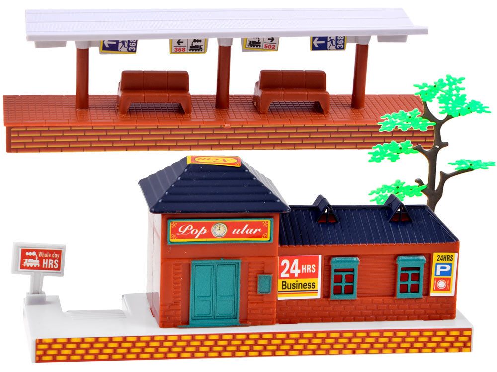 Didelis nuotoliniu būdu valdomas garinis traukinys su bėgiais, Rail King