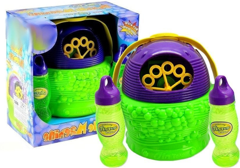 Automatinis burbulų pūtimo aparatas su skysčiu