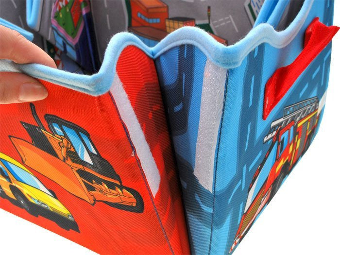 Dėžė žaislams ir kilimėlis viename