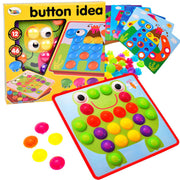 Kūrybinė mozaika su nuotraukomis ir segtukais