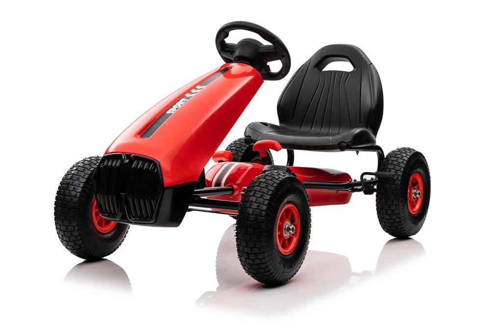 Velomobilis Gokart G208, raudonas
