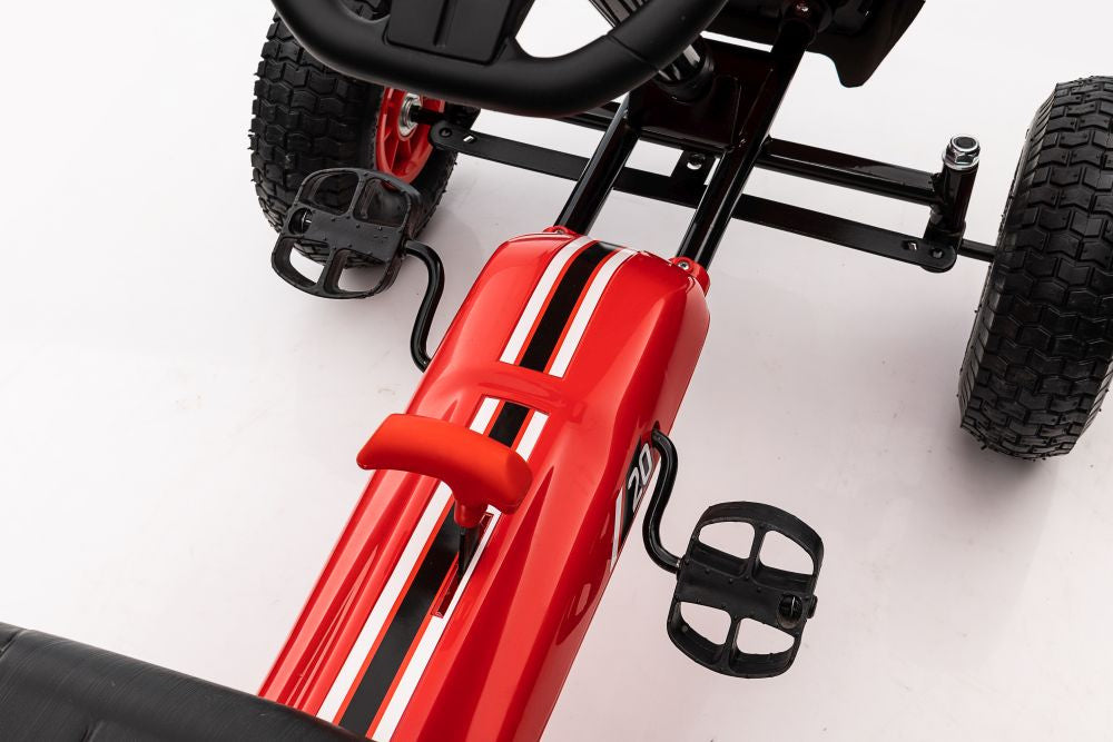 Velomobilis Gokart G208, raudonas