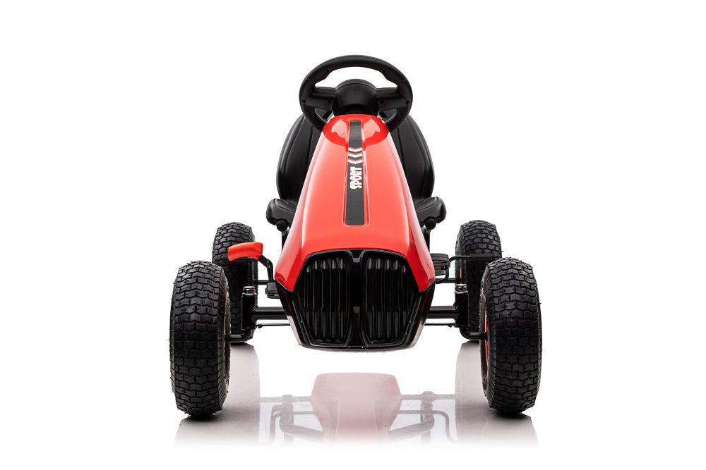 Velomobilis Gokart G208, raudonas