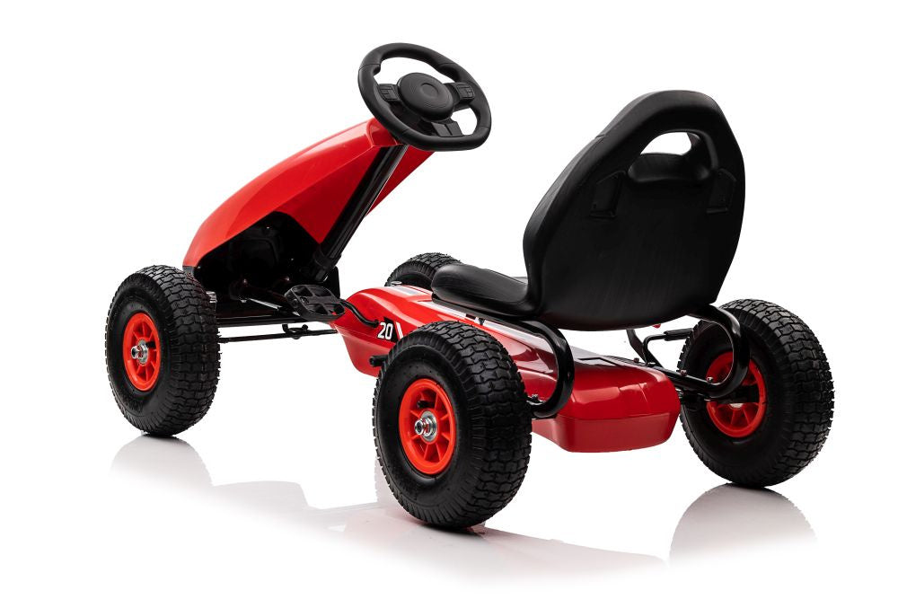 Velomobilis Gokart G208, raudonas