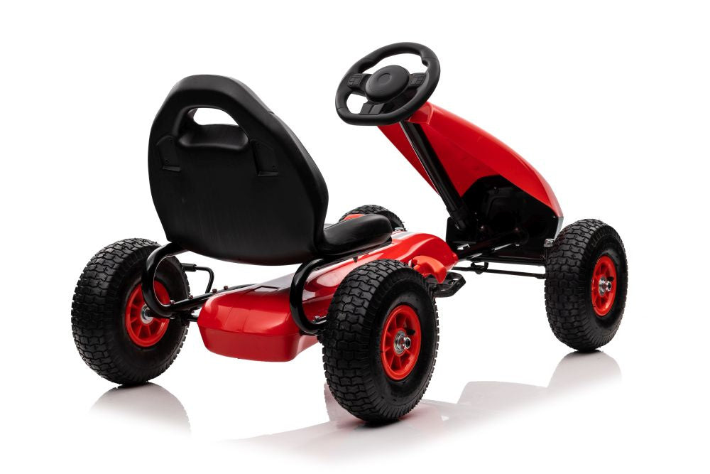 Velomobilis Gokart G208, raudonas