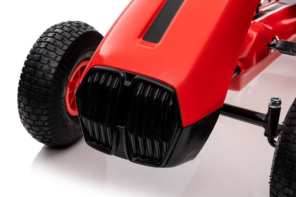 Velomobilis Gokart G208, raudonas