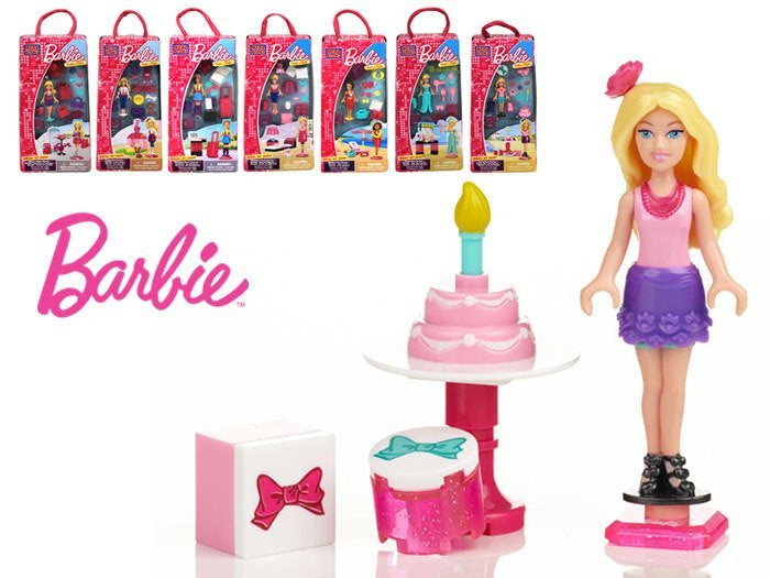 Lėlės BARBIE figūrėlė, Mega Blocks