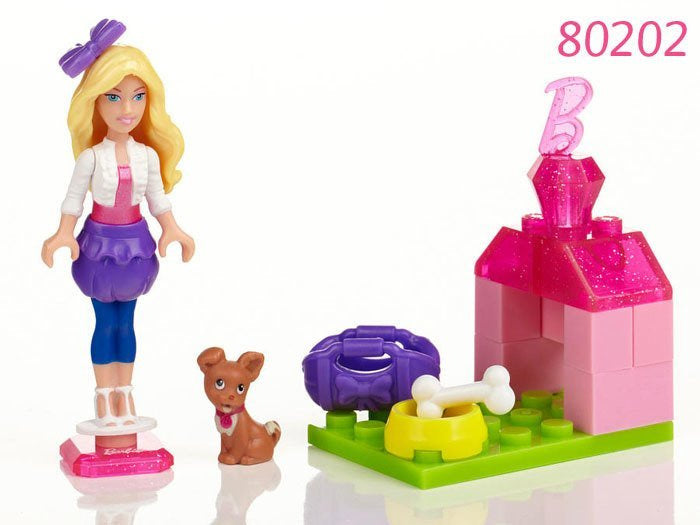 Lėlės BARBIE figūrėlė, Mega Blocks