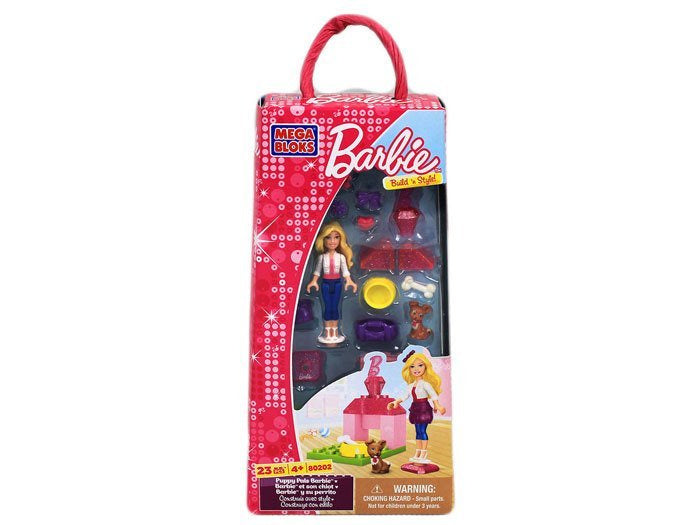 Lėlės BARBIE figūrėlė, Mega Blocks